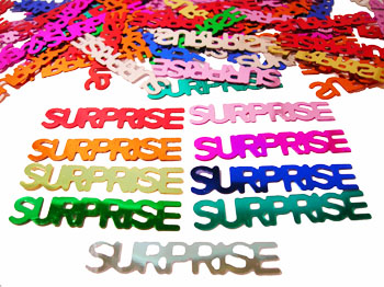 Surprise Confetti by the pound or packet